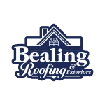 Bealing Roofing and Exteriors Blue Company Logo